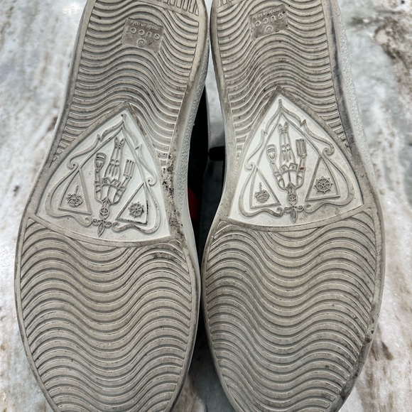 Authentic Gucci mens canvas GG high sneakers. Excellent condition. size 11.5. - Picture 12 of 14